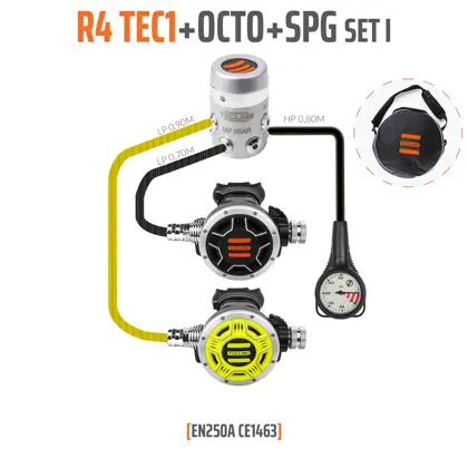 Regulador R4 TEC1 set I con octo y SPG - EN250A