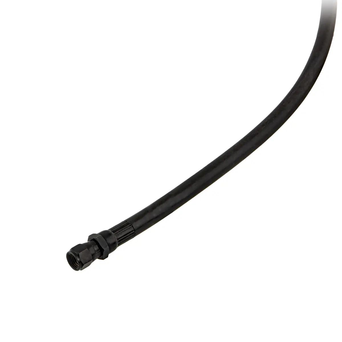 Latiguillos HP 0,60 m negro, goma - Military Line