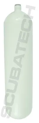Botella 12 L 171 mm 232 bar, solo botella - blanco
