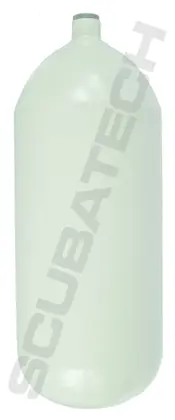 Botella 12 L 203 mm 232 bar, Eurocylinder - solo botella