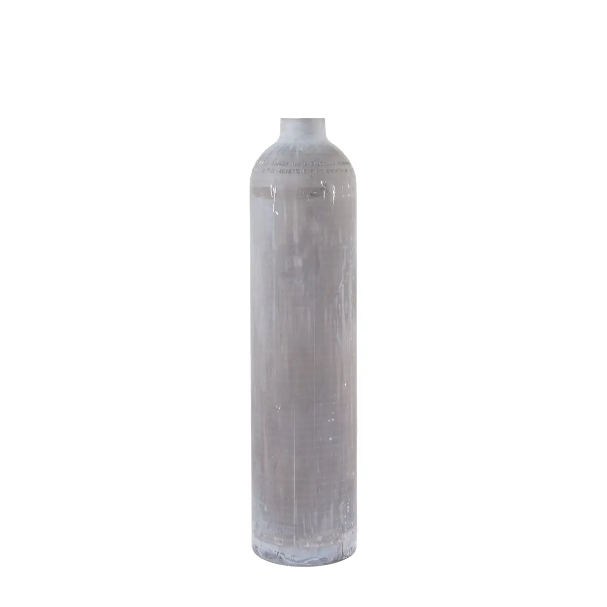 Aluminio botella 7 l 200 bar, Polaris, natural - solo botella