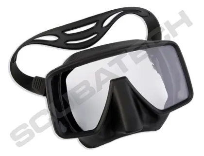 Máscara Frameless Classic, negro silicon matt