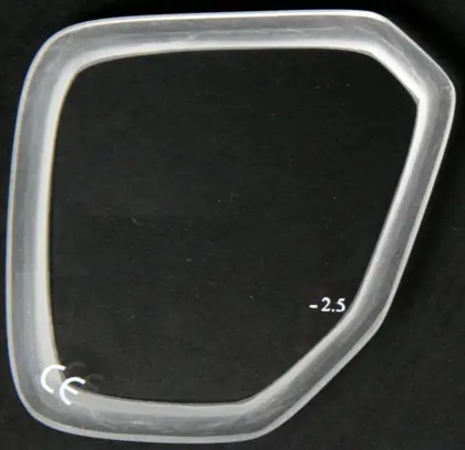 Lentes graduadas para Tecline Tiara máscara -2,0 P