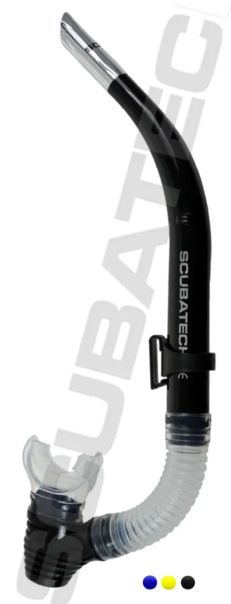 Snorkel SK 02 with valve without freetop black