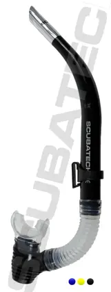 Snorkel SK 02 with valve without freetop black