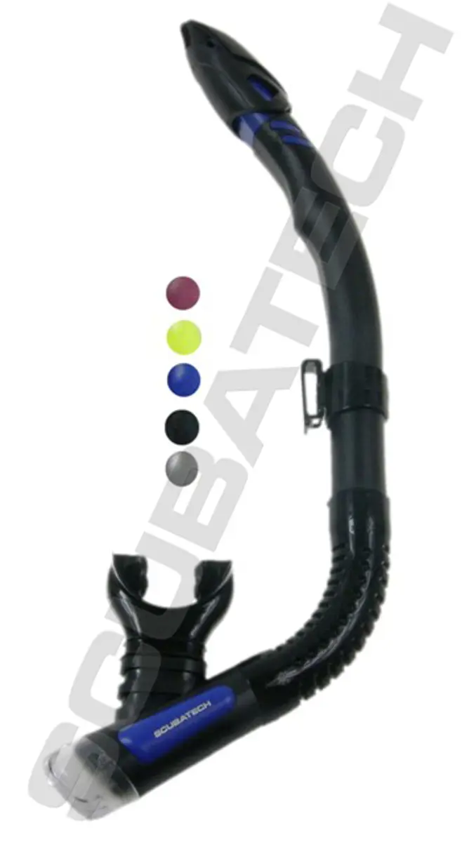 Snorkel SK 09 with valve with freetop black-blue