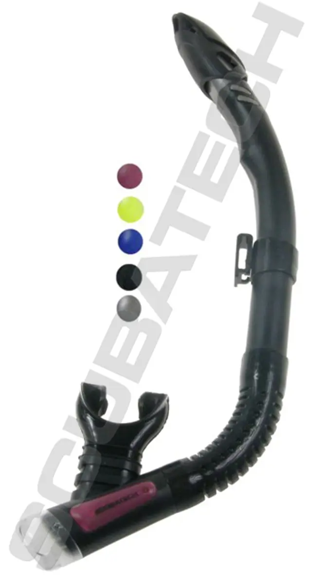 Snorkel SK 09 with valve with freetop black-red