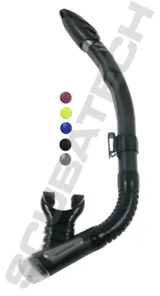 Snorkel SK 09 with valve with freetop black-silver