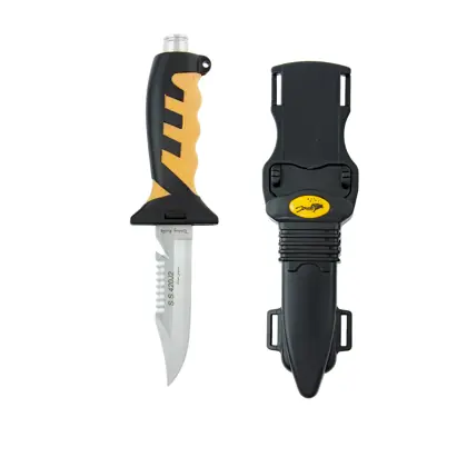 Cuchillo Dragon, amarillo
