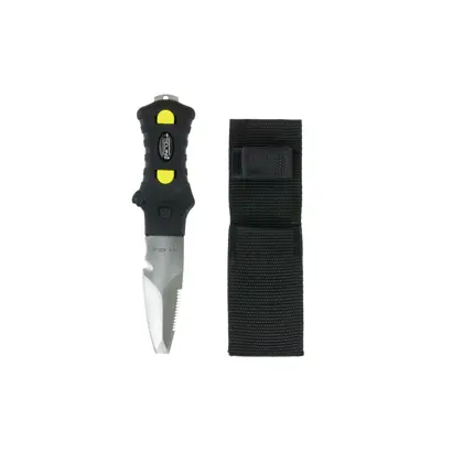 Cuchillo Minirazor Beta negro, nylon pouch