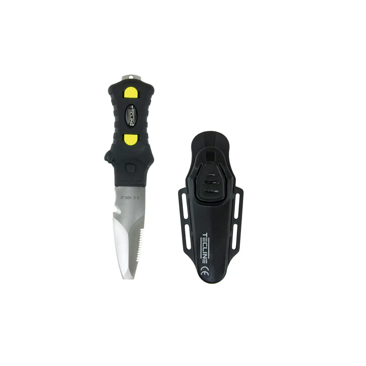 Cuchillo Minirazor Beta negro, plástico soporte