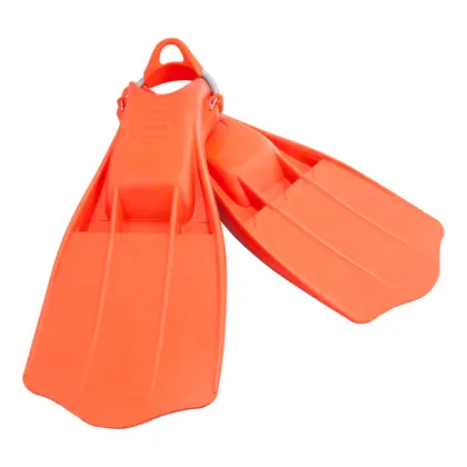 Goma aletas Jetstream con inox muelles para aletas M/L - naranja