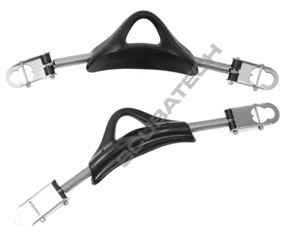 Inox muelles para aletas para estándar aletas (2) L = 24cm