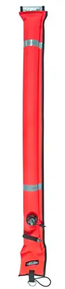 Closed boya 11/117 cm, OPR grifería, metal oral grifería, con D-rings - naranja