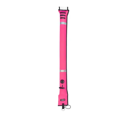 Closed boya 11/117 cm, OPR grifería, metal oral grifería, con D-rings - rosa