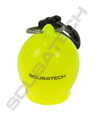 Octopus holder "pear" yellow