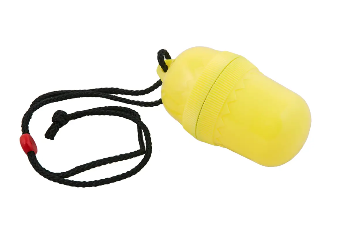 Waterproof container "egg" yellow