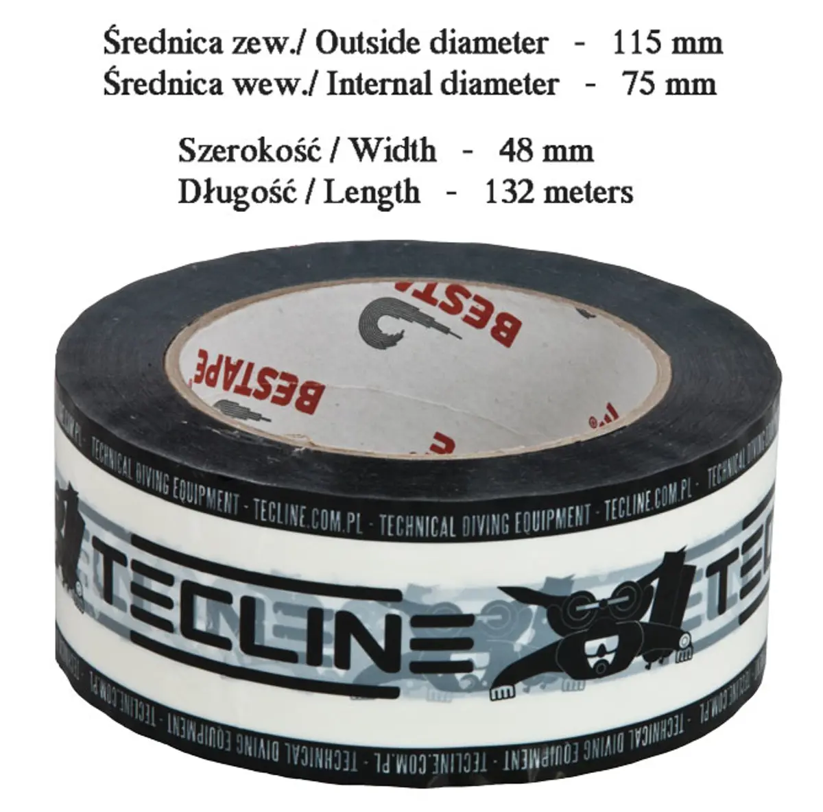 Packing tape 132m