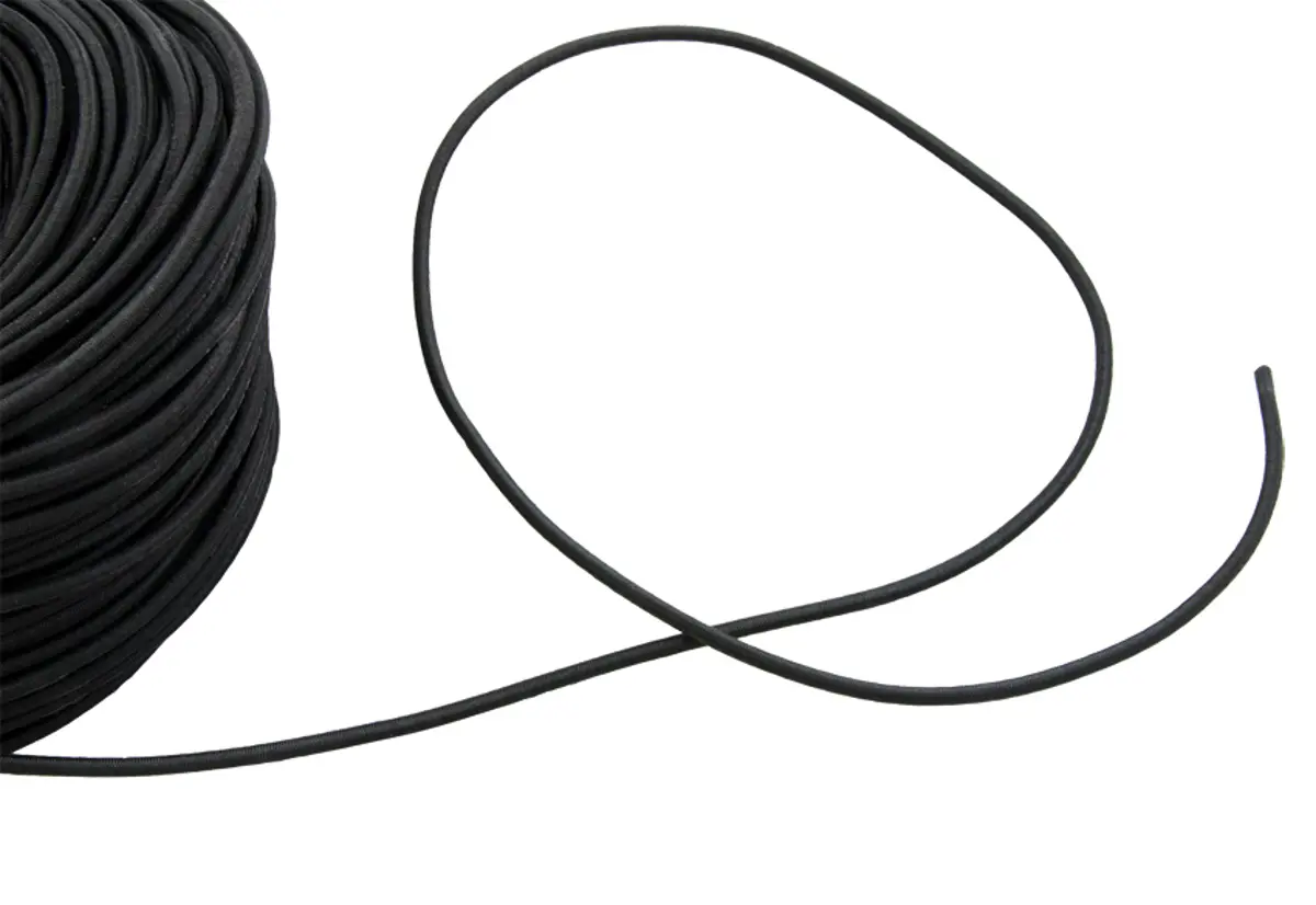 Bungee 4 mm, black