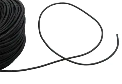 Bungee 4 mm, black