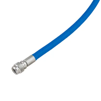 XTR inflator hose 0,90 m, blue