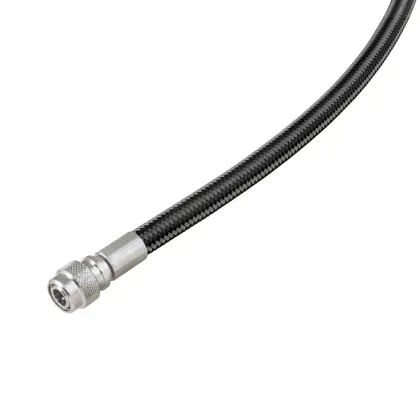 XTR inflator hose 0,61 m, Carbon