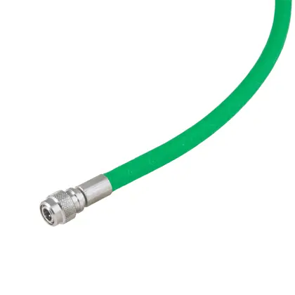 XTR inflator hose 0,75 m, green