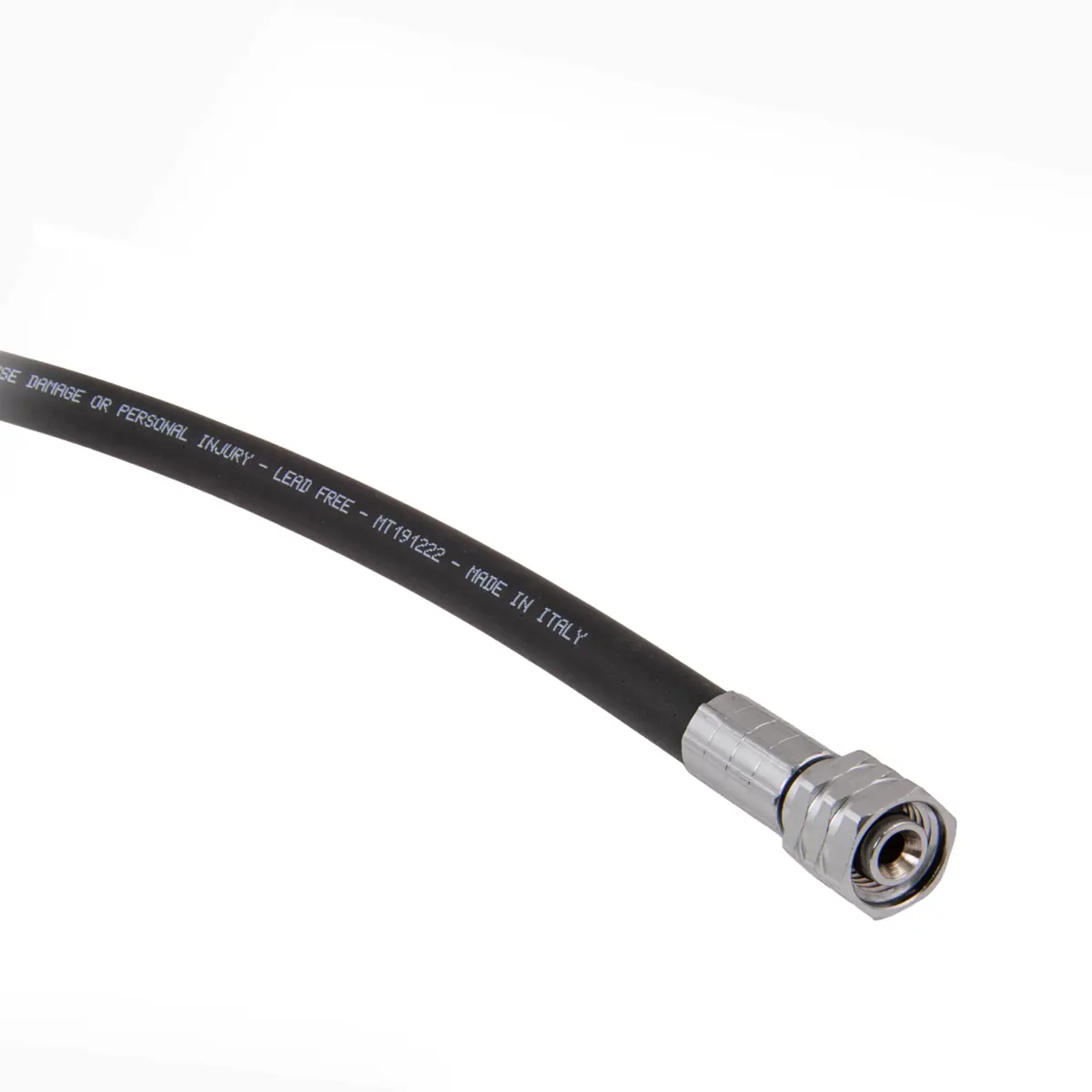 Latiguillo LP Rubber Flex 0,56 m, negro