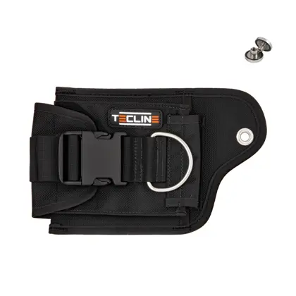 Bolsillo de lastre izquierda con moveable D-rings - Tecline