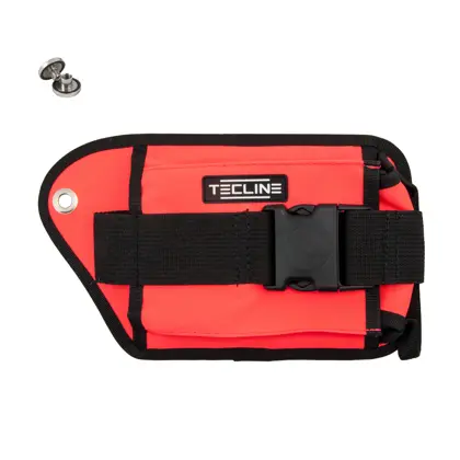 Double bolsillo de lastre, naranja, derecha - Tecline