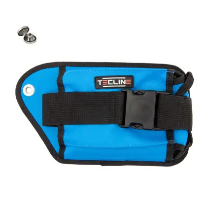 Double bolsillo de lastre, azul, derecha - Tecline