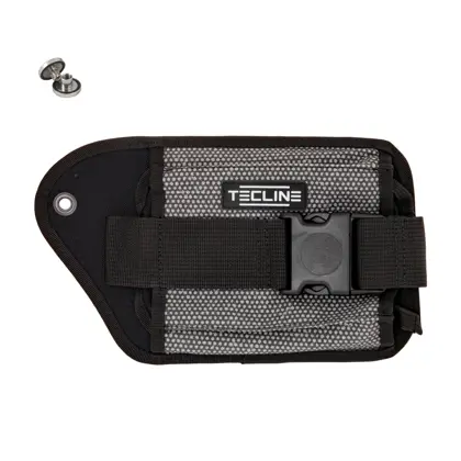 Double bolsillo de lastre gris Kevlar, derecha - Tecline