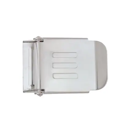 Inox belt hebilla 50 mm con embossed logo E