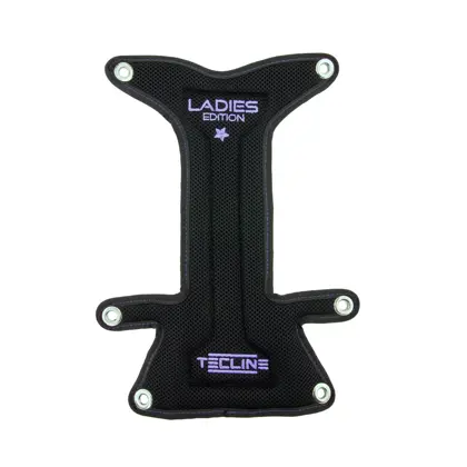 Placas acolchado "H" con boya bolsillo LADY - sin tornillos y tuercas