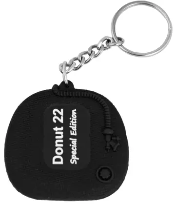 Key chain Donut 22 Special Edition, negro