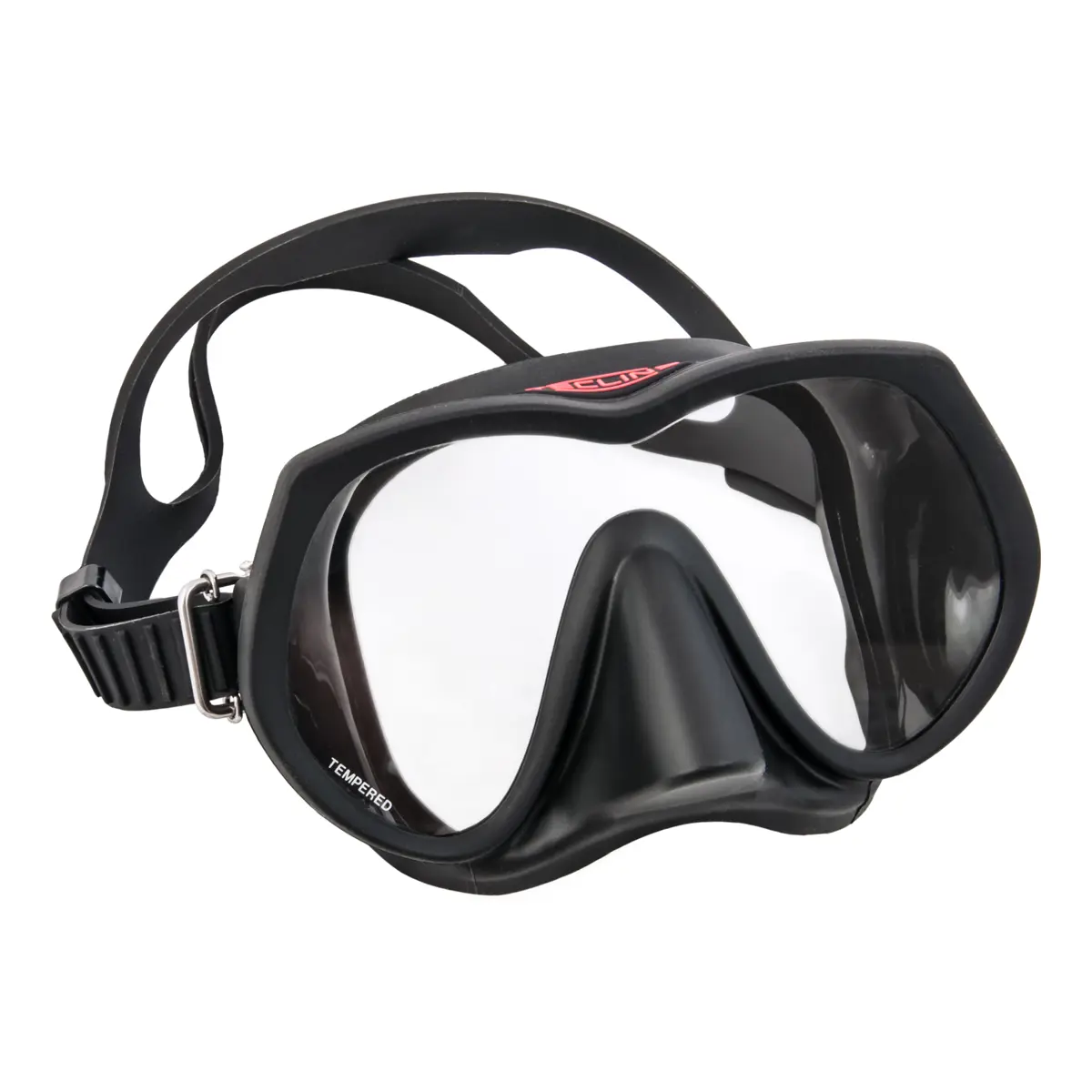 TecLine Frameless Super View máscara, negro