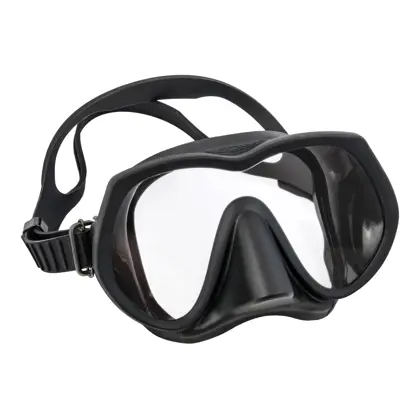 TecLine Frameless Super View máscara, negro - Military Line