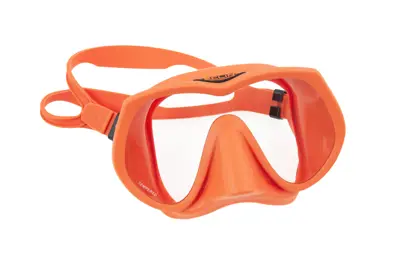 TecLine Frameless Super View máscara, naranja