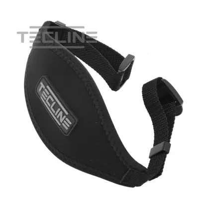 Neopreno máscara strap con buckles - TecLine logo