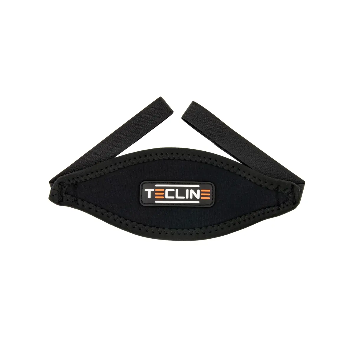 Neopreno máscara strap con velcro 16mm wide - TecLine logo