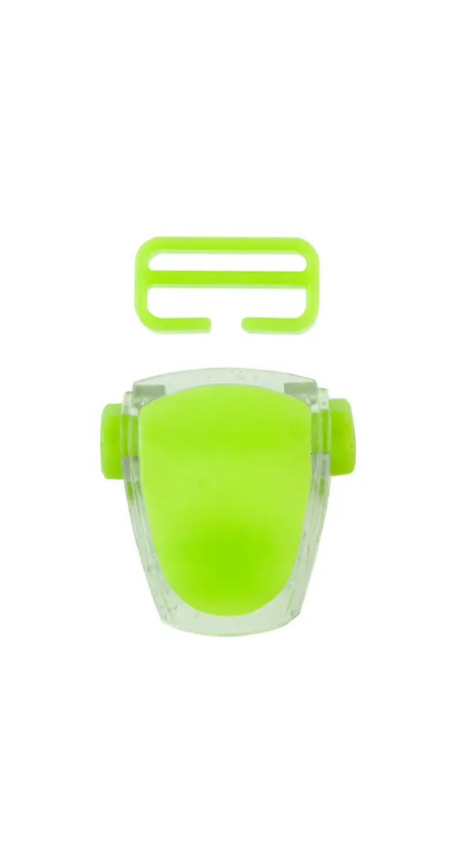 Hebilla para máscara Frameless neón, Viper, Tiara II - neón verde