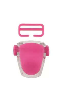 Hebilla para máscara Frameless neón, Viper, Tiara II - neón rosa