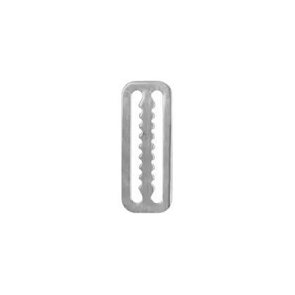 Serrated triglider 24x60 mm para cincha belt 50 mm