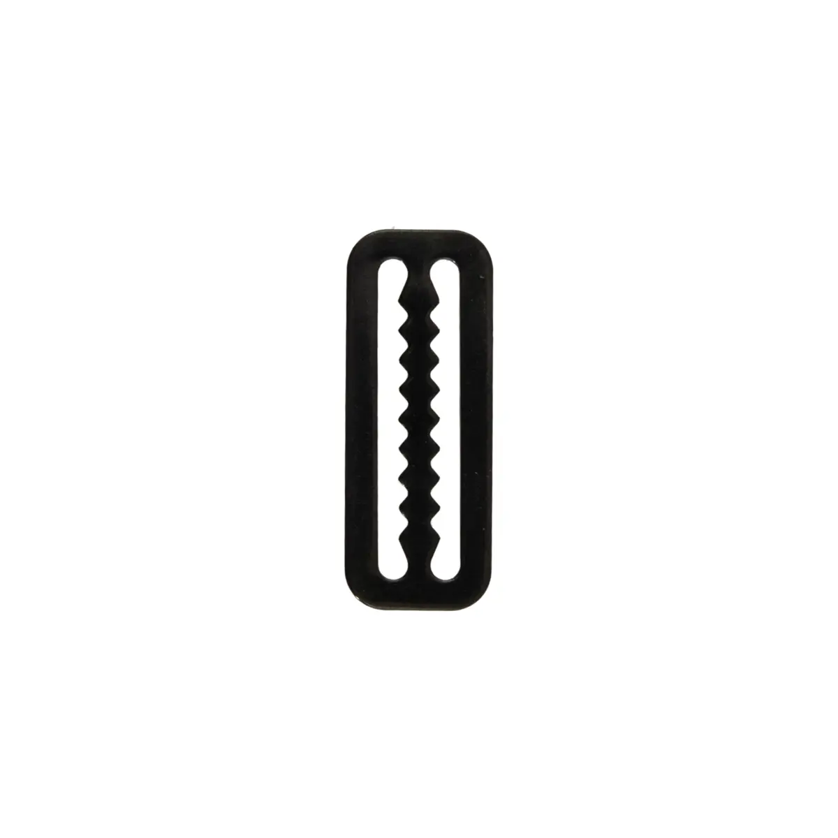 Serrated triglider negro 24x60 mm para cincha belt 50 mm - Military Line