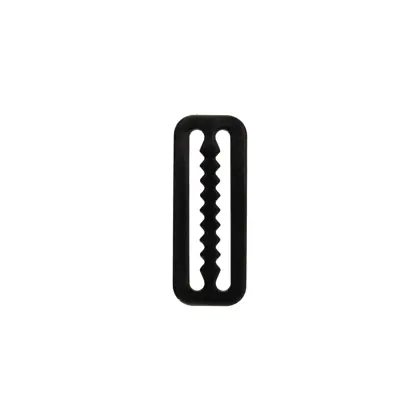 Serrated triglider negro 24x60 mm para cincha belt 50 mm - Military Line