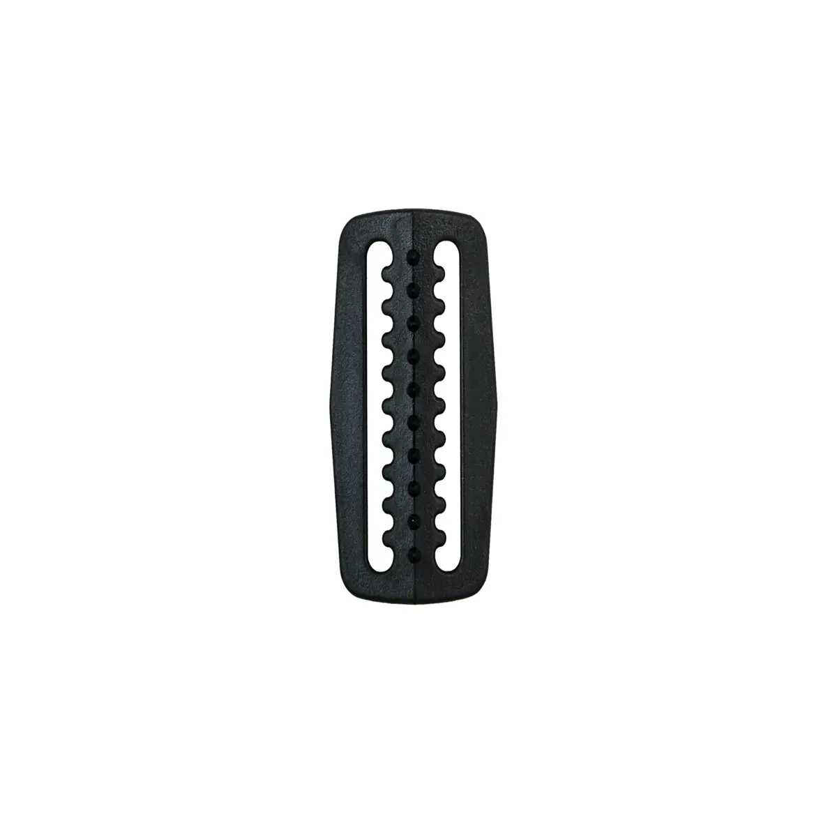 Serrated triglider plástico 35x60 mm para cincha belt 50 mm