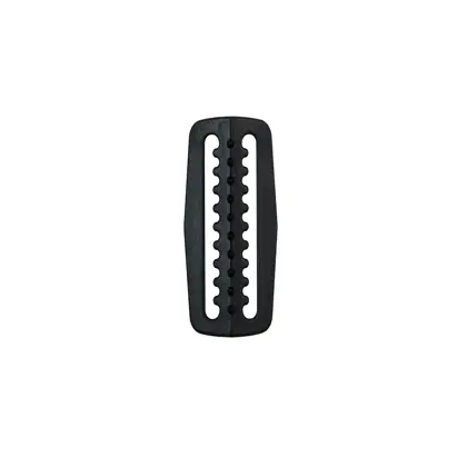 Serrated triglider plástico 35x60 mm para cincha belt 50 mm