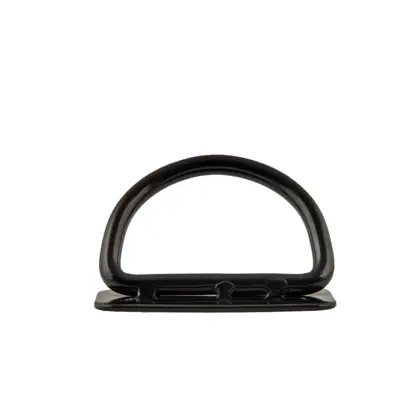 B-anilla on tri glider 45 degrees, negro - Military Line