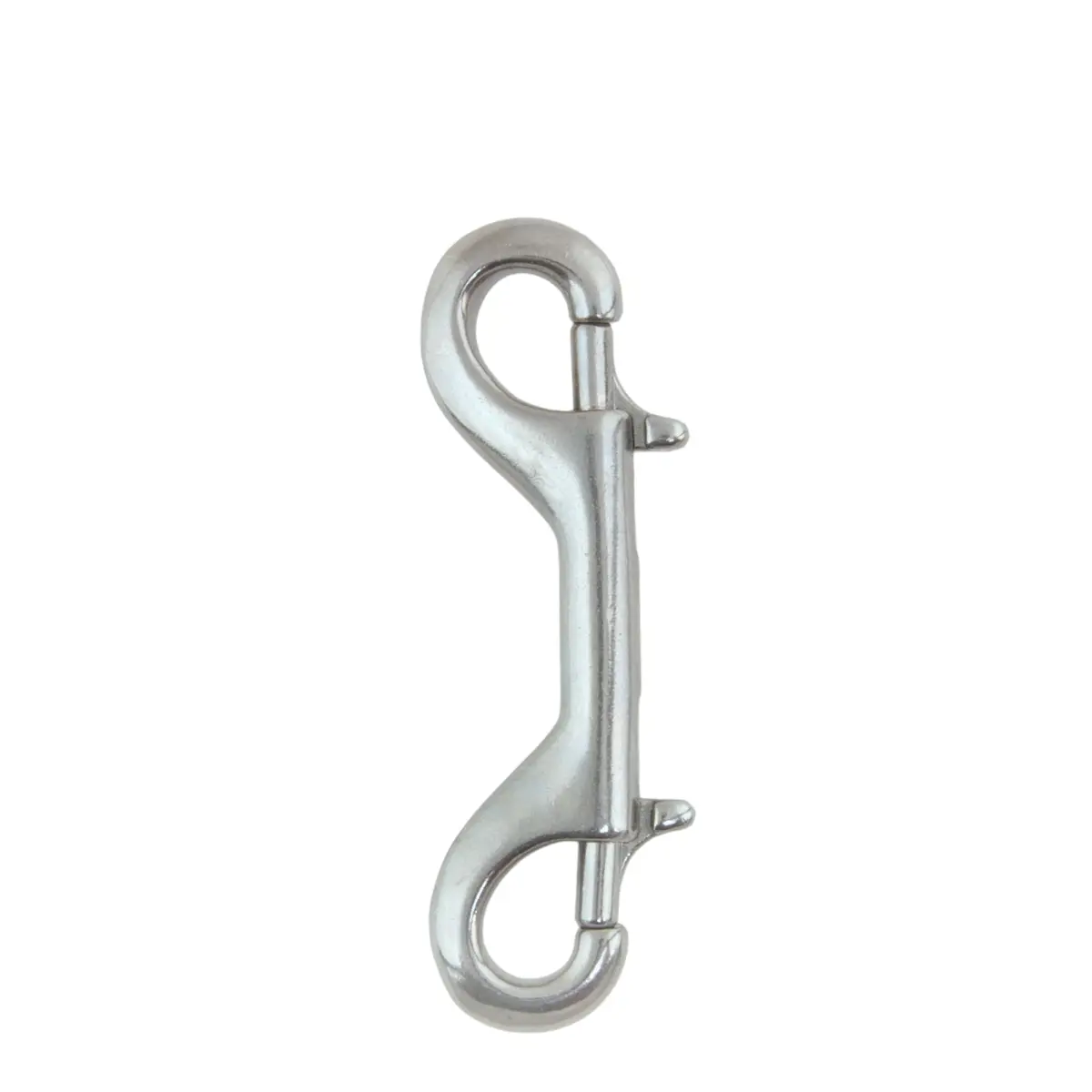 Inox double ender snap 100 mm