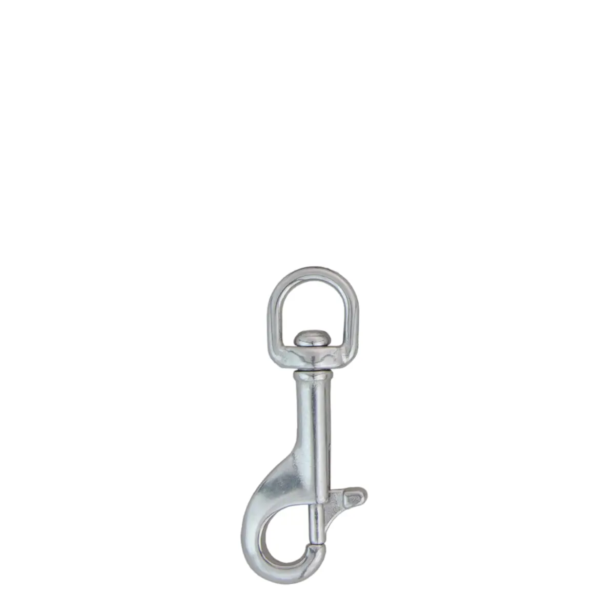 Mosquetón inox 72 mm, "D" type eye